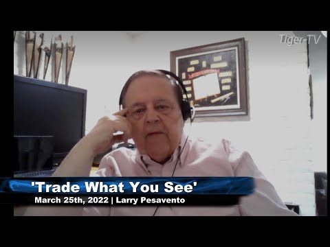 March 25th, Trade What You See with Larry Pesavento on TFNN - 2022