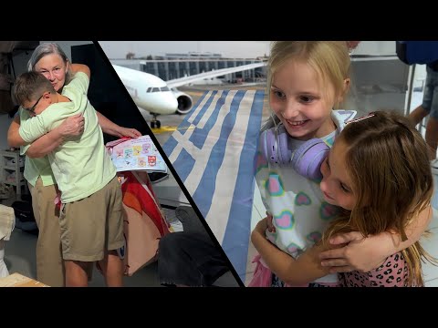 We arrived in Greece on Rhodes! ✈️ 🥳