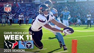 Download lagu Houston Texans vs. Tennessee Titans Game Highlights | NFL 2025 Season Week 11 mp3