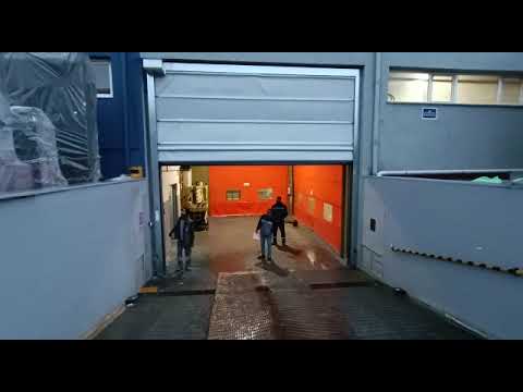 fold up PVC door solution