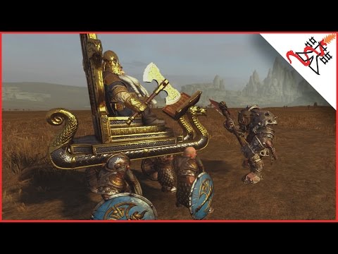 THORGRIM GRUDGEBEARER vs GRINGOR IRONHIDE (Orc) - Total War: WARHAMMER