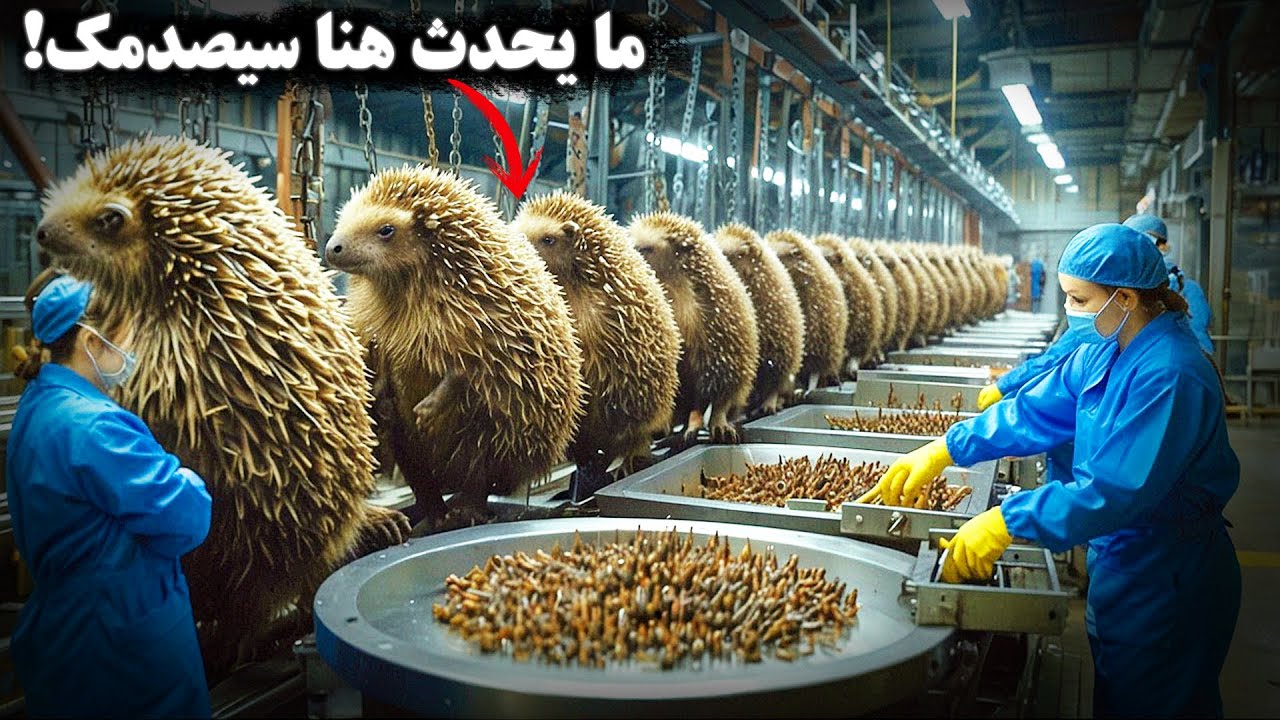 مايحدث داخل مزرعة القنافذ سيصدمك