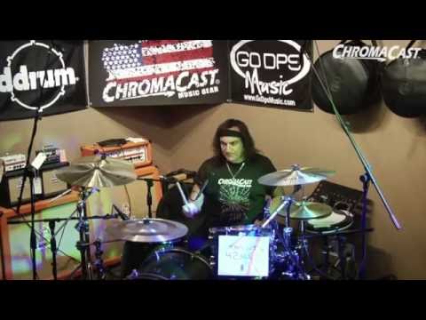 Vinny Appice Live ChromaCast Drum Clinic Performance at GoDpsMusic