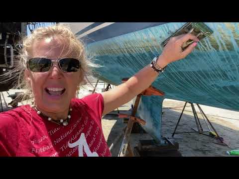 Prepping for Bottom Paint