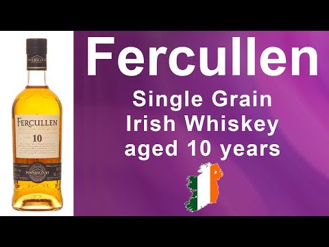 Fercullen 10 year old Single Grain Irish Whiskey Review #309 from WhiskyJason