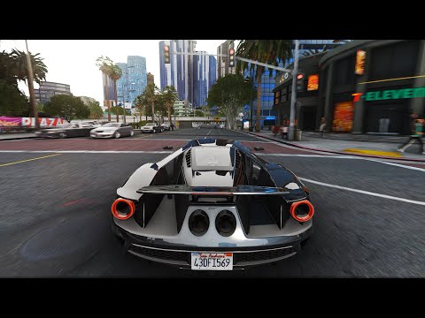 GTA 5 Photorealistic Graphics Mod 2023 Gameplay - Ray Tracing - GTA 5 MODS