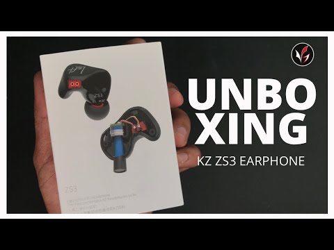 Unboxing KZ ZS3 Earphone #unboxing #kz #earphone