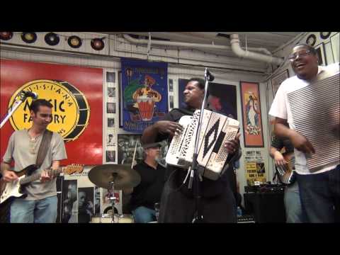 Chubby Carrier & the Bayou Swamp Band @ Louisiana Music Factory 2013