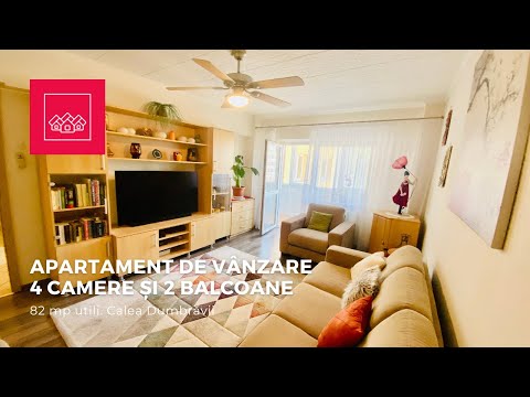 Zona PREMIUM - Apartament Cu 4 Camere Si 2 Balcoane -