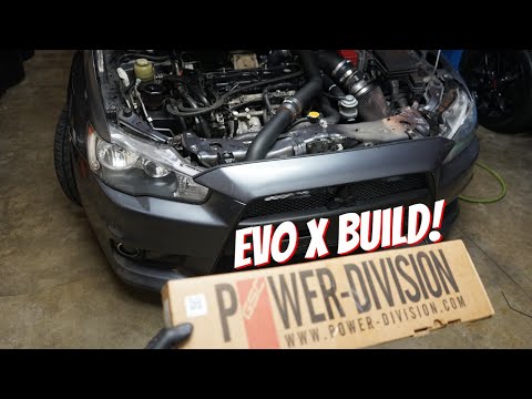 Beater EVO X Gets a Built Head / Cams!    Roni Built Comes to town!