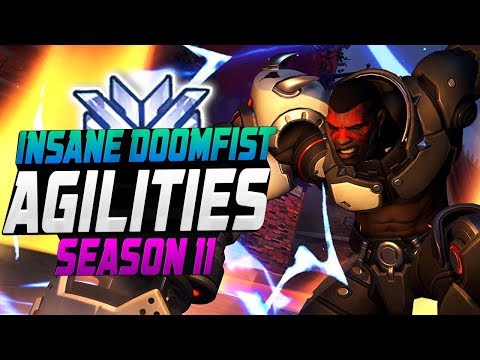 Agilities - Doomfist Main?! [ OVERWATCH SEASON 11 TOP 500 ]