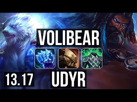 VOLI vs UDYR (JNG) | 500+ games, 900K mastery, 7/4/14 | NA Master | 13.17