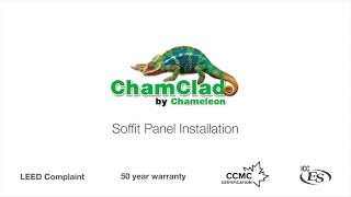 ChamClad Soffit Panel Installation Guide