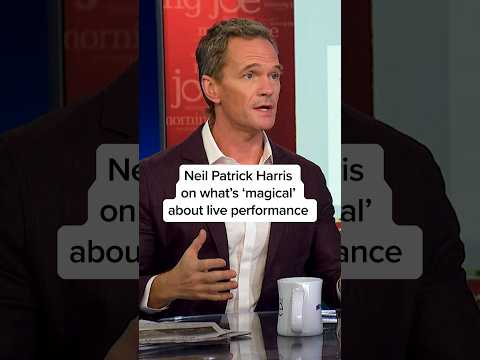 Neil Patrick Harris on what’s ‘magical’ about live performance