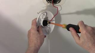 How to Replace a Pull Chain Light Fixture