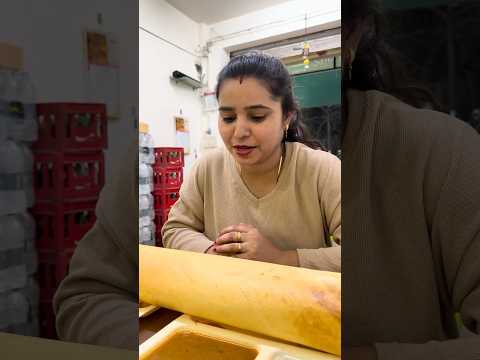 Jumbo Dosa kha gaye Duggu and Mummy 😂😋