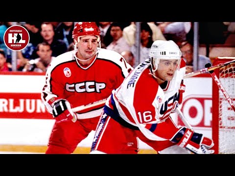 07.09.1991. Кубок Канады. (HD) СССР - США (русск.комент.) | Canada Cup-91. USSR - USA. 09/07/1991