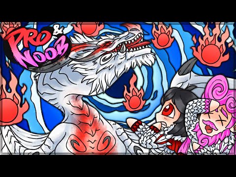 NEW PERFECT WHITE FATALIS - RESURGENCE - Pro and Noob VS Monster Hunter World Iceborne! #iceborne