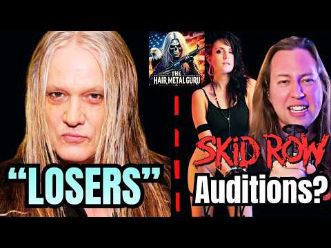 Sebastian Bach Calls Fans “Losers”… Skid Row Searches