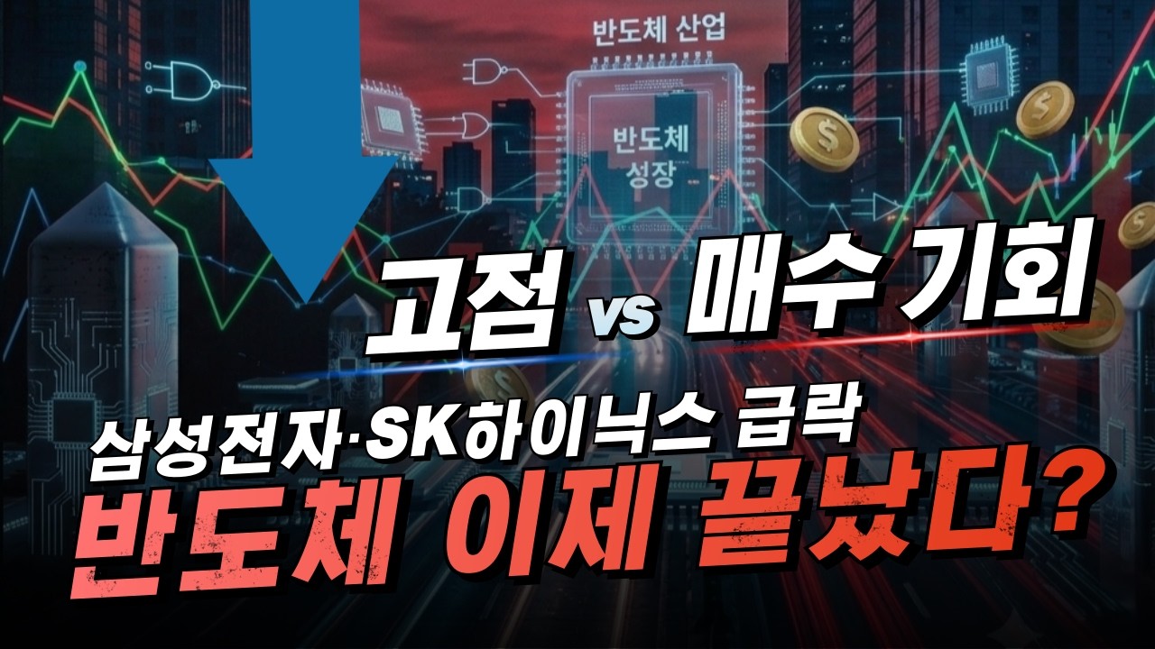 "나빠서 판 게 아닙니다" 삼성전자·SK하이닉스 폭락의 이유?