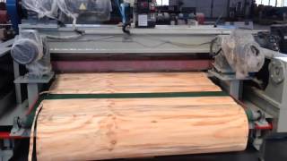 1500mm spindleless veneer peeling machine for our brazil customer