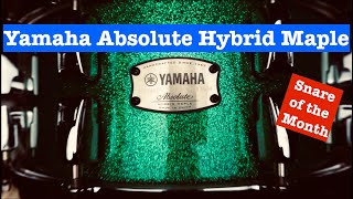 Video thumbnail for Yamaha 14"x6" Absolute Hybrid Maple Snare Drum Review (Snare of the Month #7) by Simon Springer