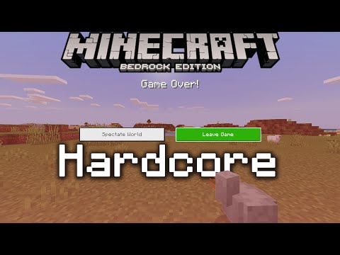 How To Play Hardcore Survival In Minecraft Bedrock Edition in 2021