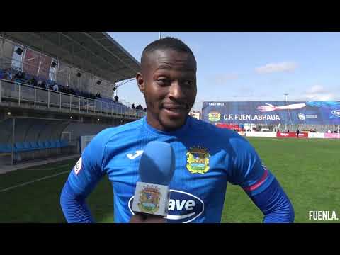 J.9 CF Fuenlabrada 2-0 Atlético de Madrid B. Zona Mixta: Cedric