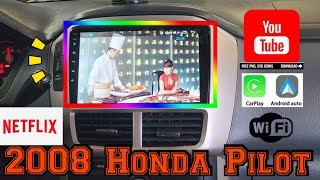 Honda Pilot radio removal