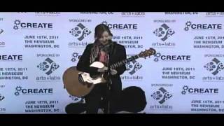 CREATE 2011 - Suzanne Vega sings "Solitaire"