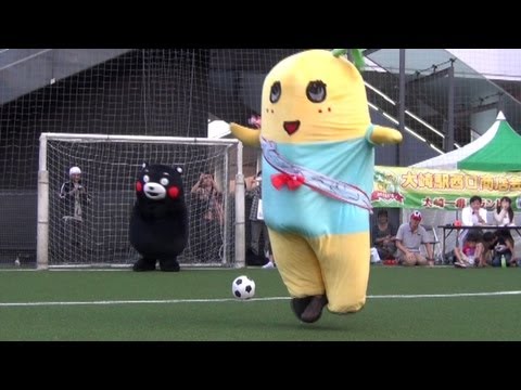 くまモンvsふなっしー ダイジェスト動画サムネイル