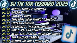 Download lagu DJ TIKTOK TERBARU 2025🎵DJ AKHIRE LUNGO X LAMUNAN X RASAH BALI🎵NEW TRENDING TIKTOK DJ REMIX FULL BASS mp3