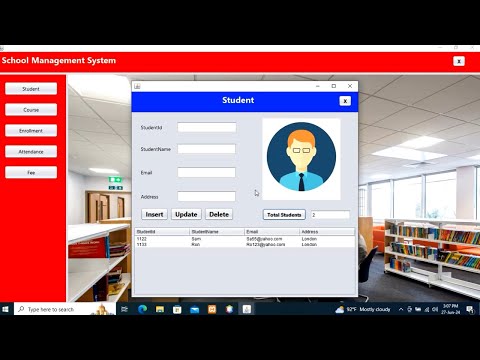 School Management In Java Java Swing Java Projects
