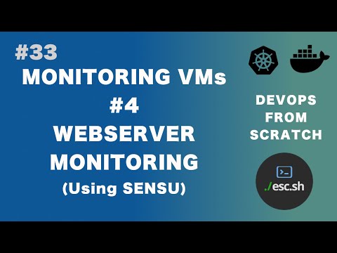 #33 DevOps From Scratch | Monitoring in VMs #4 - Webserver monitoring using Sensu Go