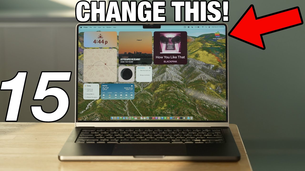 NEW M3 MacBook Pro - FIRST 15 Things TO DO! (Setup, Customization & MORE!)