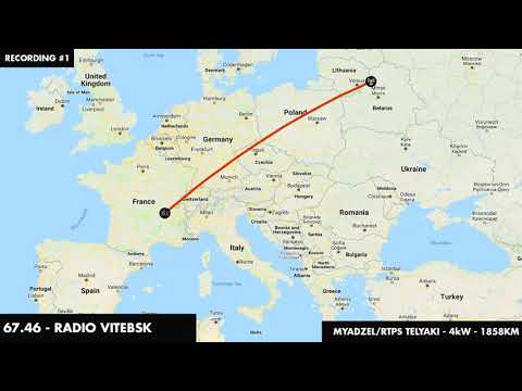 [OIRT FM-DX] Compilation: Russia & Belarus via Sporadic E in France • 08/05/2019