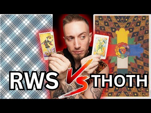 Rider Waite Smith Tarot VS Thoth Tarot Deck