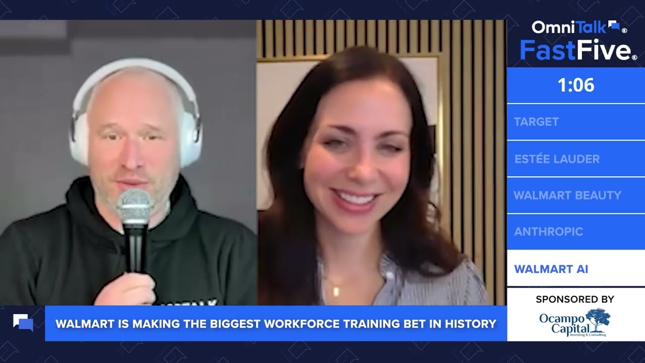 Walmart Wants to Train 2.1 Million Employees on AI | Fast Five Shorts