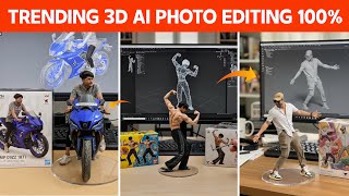 Trending Instagram Viral 3D Ai Photo Editing | Google Gemini Viral Photo Editing | Ai Photo Editing