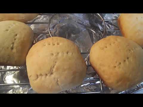 Baked Johnny Cakes Fresh Out the Oven (St. Maarten/St. Martin)