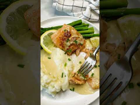 Creamy Lemon Garlic Salmon