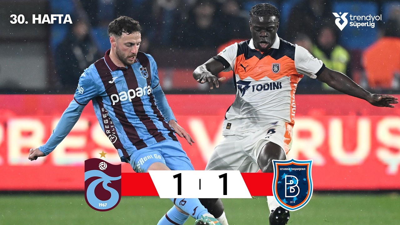 Trabzonspor vs Başakşehir FK Highlights