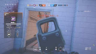 [R6S]クラン戦 UG様