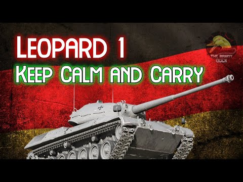 Leopard 1: Keep Calm and Carry! II Wot Console - World of Tanks Console Modern Armour