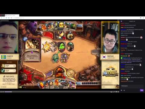 Kinguin - Powder (Paladin) vs Massan (Warrior) - match 3 - Hearthstone January 2015