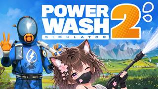 まったり掃除する。「PowerWash Simulator 2 」#ゲーム配信  #powerwashsimulator