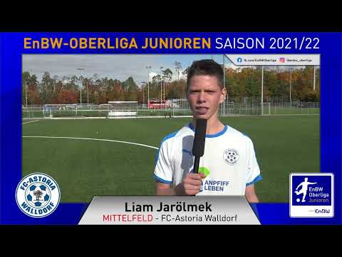 EnBW-Oberliga - FC-Astoria Walldorf - C-Junioren 21/22 - Liam Jarölmek