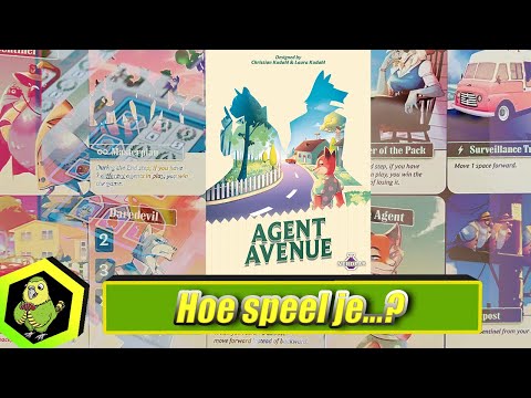 Hoe speel je Agent Avenue? (#639): ?️‍♂️ Strategie, bluf en spionnenstrijd op Agent Avenue.