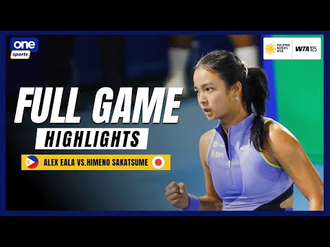 Alex Eala 🇵🇭 vs. Himeno Sakatsume 🇯🇵 | FULL GAME HIGHLIGHTS | 2026 Philippine Women’s Open