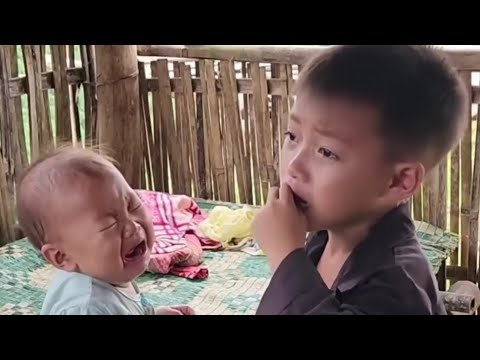 Two Poor Brothers and a Life Without a Mother's Care